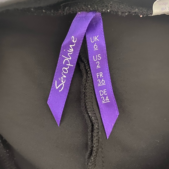 Seraphine Slim Leg Black Maternity Pants – Over Bump (size 2 fits like 0) - Picture 6 of 9